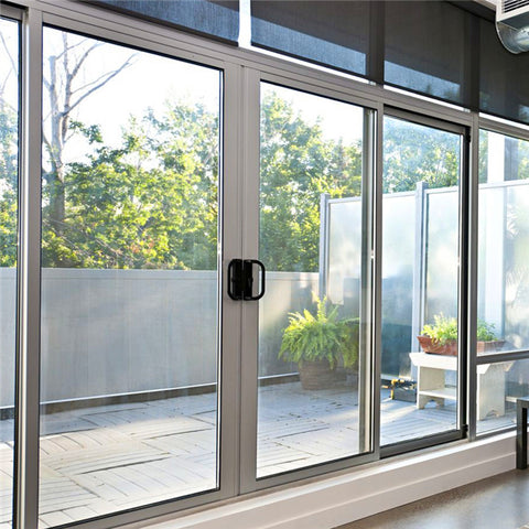 WDMA Customized Doors And Windows For Interior And Exterior Frameless Aluminum Profile Aluminum Window