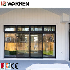 Multi sliding doors glass sliding door system for 3 glass slide windows door