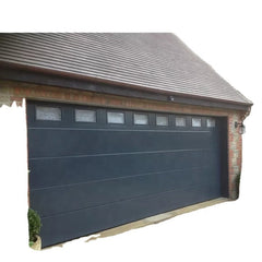 112x18 steel garage door high quality top selling standard sectional electric remote control automatic