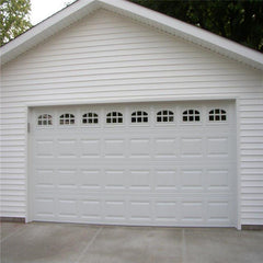 China WDMA Aluminum alloy material frosted glass modern motor garage door