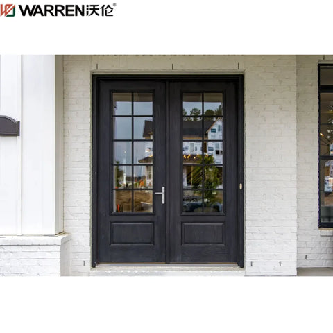 Warren 32x72 Exterior Door French 18 Inch Prehung Interior Door Exterior Metal Louvered Doors