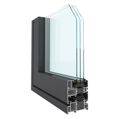 WDMA Building Project Aluminum Window and Door with Tempered Clear Glass sliding window