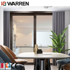 Aluminum alloy doors and windows sliding glass exterior doors system