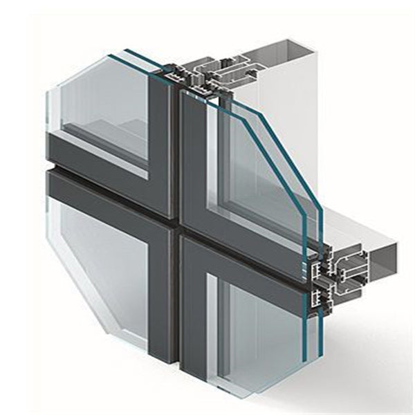 WDMA Window Details Dwg Glass Cost Price Per Square Metre Aluminum Curtain Wall