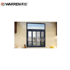 72x48 Slide Aluminium Triple Glass Gray Waterproof Window Cost