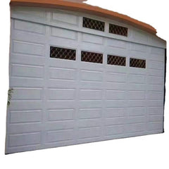 112x18 steel garage door high quality top selling standard sectional electric remote control automatic
