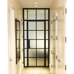 WDMA Entry door hot sale steel door with glass