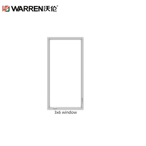 Warren 3x6 Window Aluminum Double Glazed 36x72 Window Styles Aluminium Window Manufacturer
