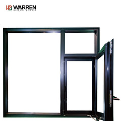 6 foot window energy saving high quality aluminum thermal break casement sliding window screen grill design