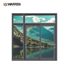 Warren 48x60 window wholesale price latest simple design aluminum sliding with double glazing for house