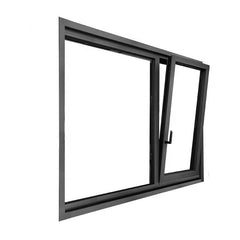 36x96 tilt and turn window aluminium 6060-T66 tilt and turn window factory sale
