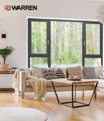 Warren 28x36 Window Double Glazed Hurricane Impact Casement Aluminum Windows