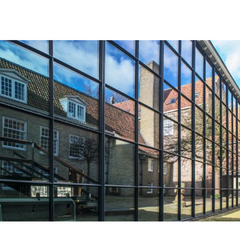 WDMA  low thermal conductivity thermally-broken systems slim series steel windows and doors for commercial project