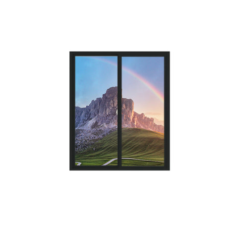 40x54 window energy efficient design aluminum frame glass windows with fully tempered glass