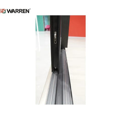 WDMA Patio Sliding Glass Doors 96x80 Sliding Storm Door For Patio Door Aluminum Electric Exterior