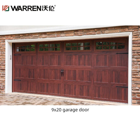 WDMA 24x14 Garage Door Insulated Glass Garage Doors Cost Aluminium Double Garage Door Prices