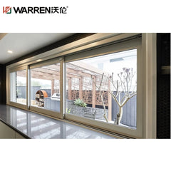 WDMA 72x60 Sliding Window White Sliding Window Sliding Glass Window Price Aluminum For Home