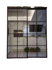 WDMA House Customized Wrought Iron Door Window Grill Design With Competitive Price