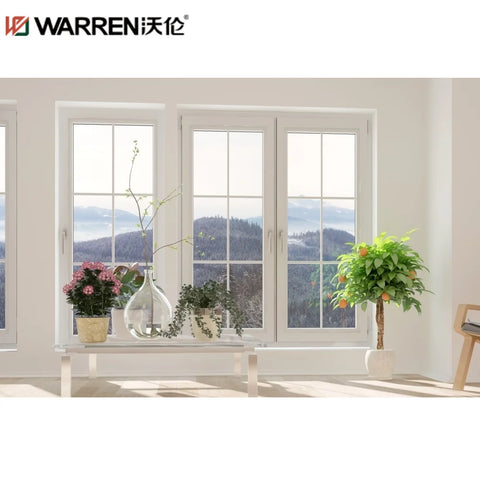 Warren Triple Casement Window With Transom Three Pane Casement Windows Double Hung Casement Windows