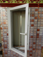 WDMA promotional high quality european style plastic casement window pvc windows for home
