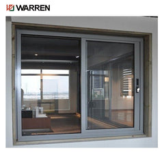 31x21 Basement Window Aluminum Double Glazed Sliding Windows With Grills