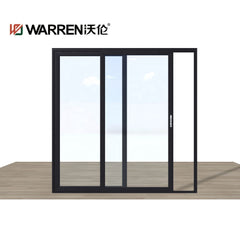 16 x 8 ft sliding door double glass low-E aluminium thermal break