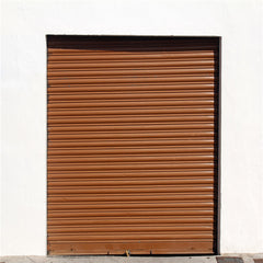 China WDMA Aluminum Tempered Plexiglass/Glass Garage Door for House garage door weather seal