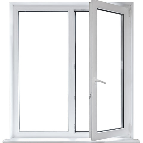 WDMA factory pvc window double glazed casement pvc windows