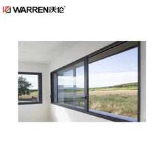WDMA Sliding Windows For House Brown Sliding Window Bathroom Sliding Window Glass Aluminum