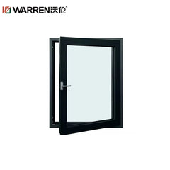 Warren 52x37 Casement Aluminium Insulated Glass Blue Impact Window Near Me