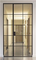 WDMA Factory Price Fancy Swing Steel Doors And Windows For Resident Swing Aluminum Accessories For Window Steel Window