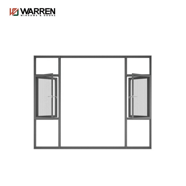 12x6 casement window with stainless steel flyscreen double glass