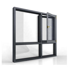 90 Degree Inward Opening Model Thermal Break Aluminum Casement Windows Manufacturer