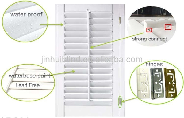 professional manufacturer louvres window plantaiton shutter blinds