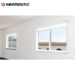 WDMA 60x36 Sliding Window Aluminum Office Sliding Window Frames Waterproof For Sale