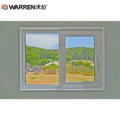 WDMA Double Glass Window Frame Double Glass Window Panes Small Paned Windows Casement Aluminum