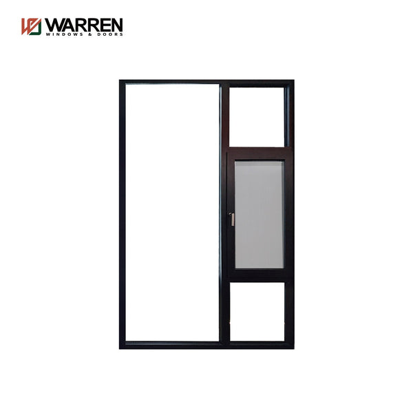 Warren 75 series Inward/outward opening windows excellent quality best price aluminum casement windows