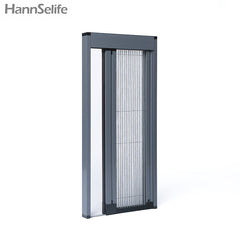 Hansi high quality security accordion insect trackless screen door for the old and the children on China WDMA