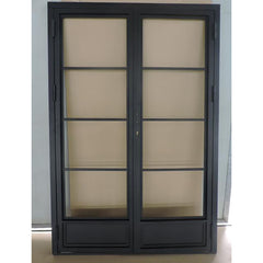 WDMA Commercial Use Aluminum Frame Clear Float Glass Window And Door
