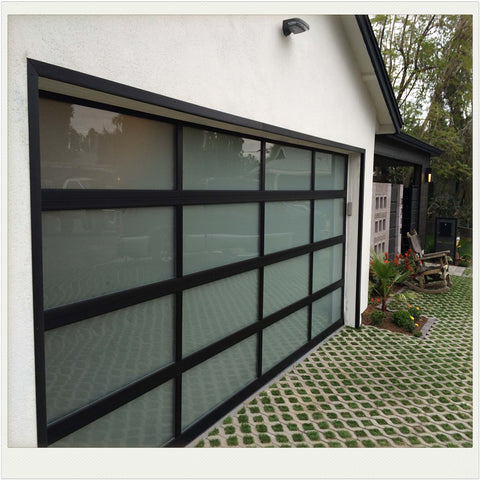 China WDMA Customized aluminum panel storm-proof garage door