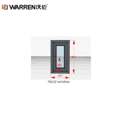 Warren 18x60 Window Black Windows vs White Windows Cost Aluminum Privacy Windows At Night