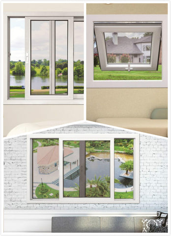 WDMA Cheap Balcony Plastic Secondary Glazing Door And Window