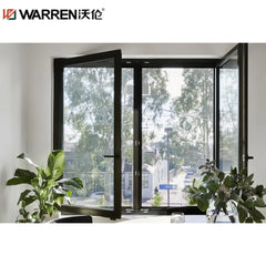 WDMA Casement Windows Exterior Black Aluminium Casement Windows Aluminium Flush Casement Windows