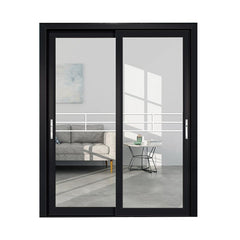 WDMA Waterproof aluminum sliding glass bedroom doors
