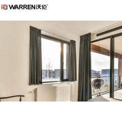 WDMA Double Glass Window Frame Double Glass Window Panes Small Paned Windows Casement Aluminum