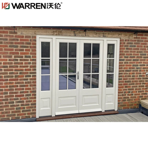 Warren 24x84 French Aluminium Half Glass White Interior Classic Door Pantry Doors