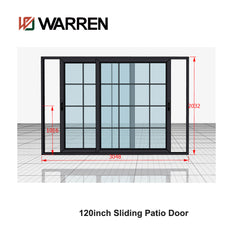120 Inch Patio Door Cost Of Impact Sliding Glass Doors Price