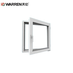 31x12 Basement Aluminium Double Glass White Custom Window Sash