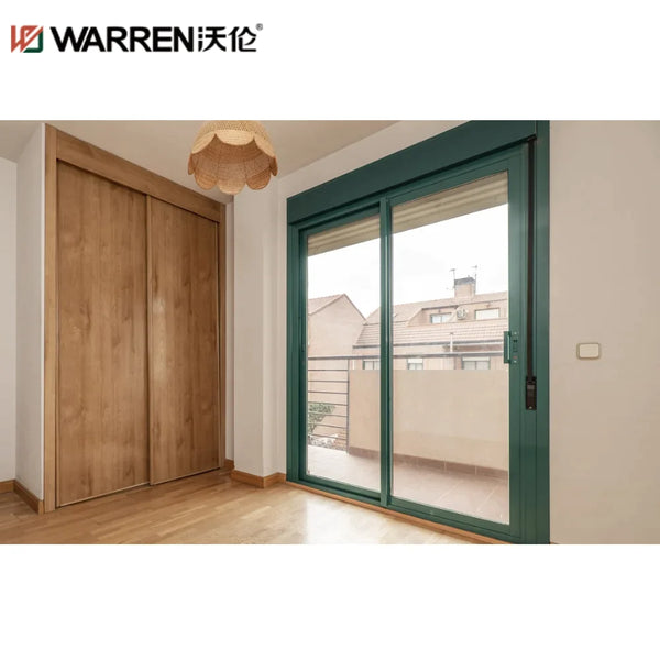 144x84 Sliding Aluminium Tempered White Reliabilt Extra Wide Door Side By Side