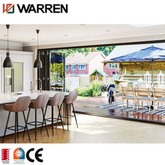 Waterproof Insulation Room Folding Door Bi-Fold Aluminum Doors